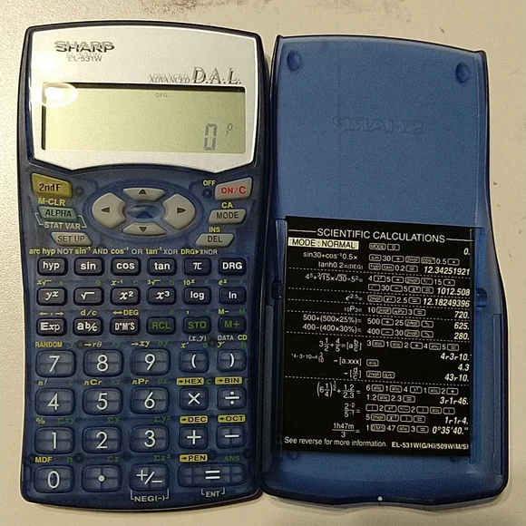 Sharp Calculator - Picture 2 of 2